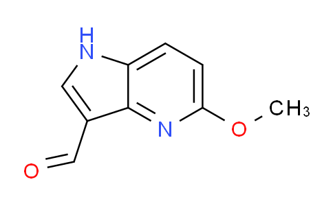 CAS No. 17288-55-0, 5-Methoxy-1H-pyrrolo[3,2-b]pyridine-3-carbaldehyde
