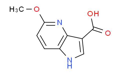 CAS No. 1190319-23-3, 5-Methoxy-1H-pyrrolo[3,2-b]pyridine-3-carboxylic acid