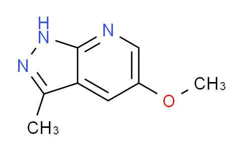 CAS No. 1256835-50-3, 5-Methoxy-3-methyl-1H-pyrazolo[3,4-b]pyridine