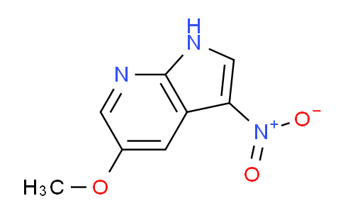 CAS No. 1190322-31-6, 5-Methoxy-3-nitro-1H-pyrrolo[2,3-b]pyridine
