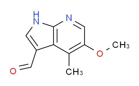 CAS No. 1190321-06-2, 5-Methoxy-4-methyl-1H-pyrrolo[2,3-b]pyridine-3-carbaldehyde