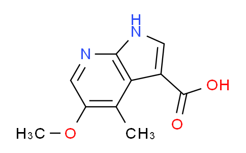 CAS No. 1190322-79-2, 5-Methoxy-4-methyl-1H-pyrrolo[2,3-b]pyridine-3-carboxylic acid