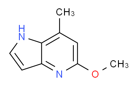 CAS No. 171780-79-3, 5-Methoxy-7-methyl-1H-pyrrolo[3,2-b]pyridine