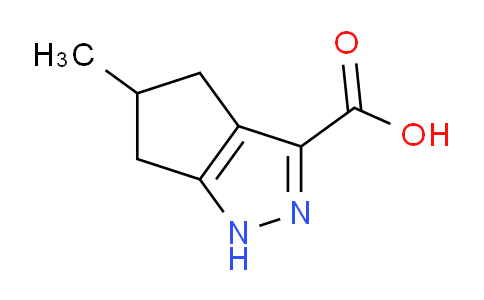 CAS No. 854405-74-6, 5-Methyl-1,4,5,6-tetrahydrocyclopenta[c]pyrazole-3-carboxylic acid