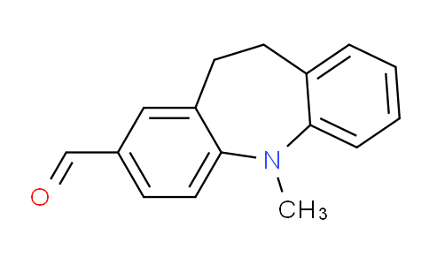 CAS No. 6487-67-8, 5-Methyl-10,11-dihydro-5H-dibenzo[b,f]azepine-2-carbaldehyde