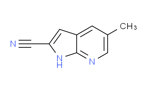 CAS No. 1823898-64-1, 5-Methyl-1H-pyrrolo[2,3-b]pyridine-2-carbonitrile
