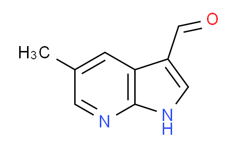 CAS No. 1190321-17-5, 5-Methyl-1H-pyrrolo[2,3-b]pyridine-3-carbaldehyde