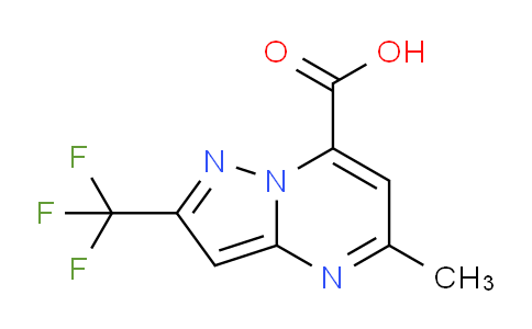 CAS No. 1018143-96-8, 5-Methyl-2-(trifluoromethyl)pyrazolo[1,5-a]pyrimidine-7-carboxylic acid