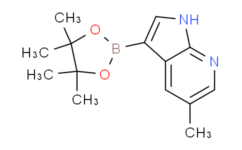 CAS No. 1198096-23-9, 5-Methyl-3-(4,4,5,5-tetramethyl-1,3,2-dioxaborolan-2-yl)-1H-pyrrolo[2,3-b]pyridine