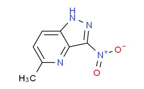 CAS No. 52090-80-9, 5-Methyl-3-nitro-1H-pyrazolo[4,3-b]pyridine