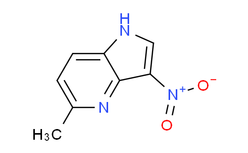 CAS No. 1190318-47-8, 5-Methyl-3-nitro-1H-pyrrolo[3,2-b]pyridine