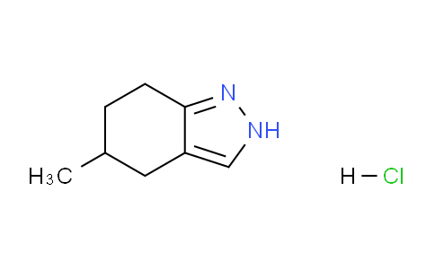 CAS No. 1226808-56-5, 5-Methyl-4,5,6,7-tetrahydro-2H-indazole hydrochloride