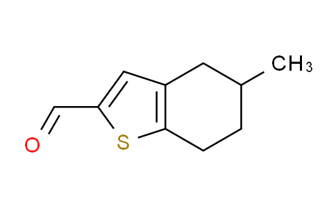 CAS No. 1710661-21-4, 5-Methyl-4,5,6,7-tetrahydrobenzo[b]thiophene-2-carbaldehyde
