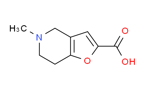 CAS No. 1368335-11-8, 5-Methyl-4,5,6,7-tetrahydrofuro[3,2-c]pyridine-2-carboxylic acid
