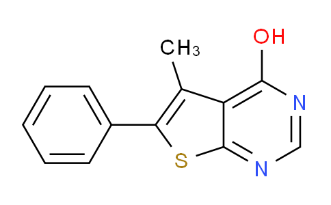 CAS No. 306934-76-9, 5-Methyl-6-phenylthieno[2,3-d]pyrimidin-4-ol