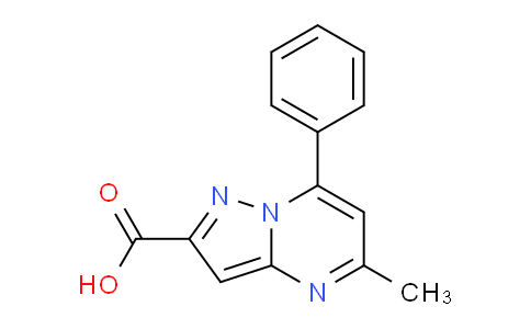 CAS No. 776332-46-8, 5-Methyl-7-Phenylpyrazolo[1,5-a]pyrimidine-2-carboxylic acid