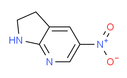 CAS No. 118600-53-6, 5-Nitro-2,3-dihydro-1H-pyrrolo[2,3-b]pyridine