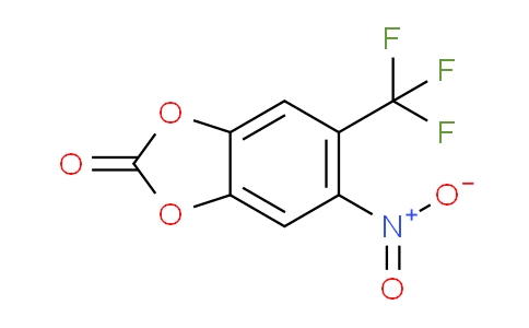 CAS No. 933673-29-1, 5-Nitro-6-(trifluoromethyl)benzo[d][1,3]dioxol-2-one