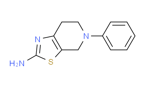 CAS No. 1209489-27-9, 5-Phenyl-4,5,6,7-tetrahydrothiazolo[5,4-c]pyridin-2-amine