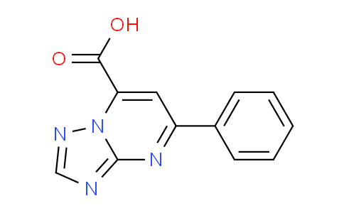 CAS No. 1018125-31-9, 5-Phenyl-[1,2,4]triazolo[1,5-a]pyrimidine-7-carboxylic acid