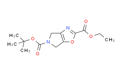 CAS No. 1445951-26-7, 5-tert-Butyl 2-ethyl 4H-pyrrolo[3,4-d]oxazole-2,5(6H)-dicarboxylate