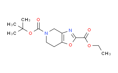 CAS No. 1279821-86-1, 5-tert-Butyl 2-ethyl 6,7-dihydrooxazolo[4,5-c]pyridine-2,5(4H)-dicarboxylate