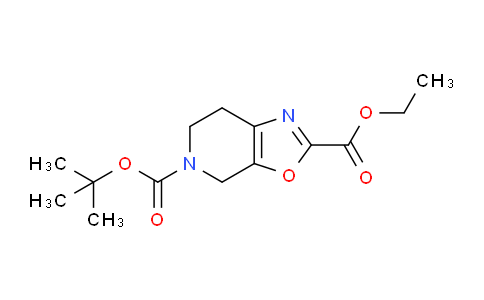 CAS No. 1422344-17-9, 5-tert-Butyl 2-ethyl 6,7-dihydrooxazolo[5,4-c]pyridine-2,5(4H)-dicarboxylate