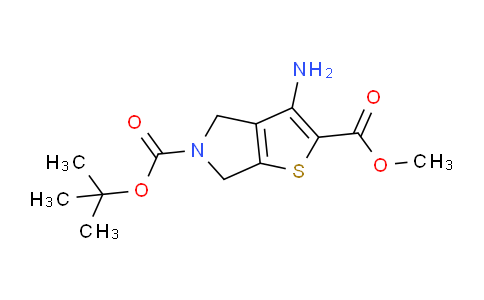 CAS No. 1357948-71-0, 5-tert-Butyl 2-methyl 3-amino-4H-thieno[2,3-c]pyrrole-2,5(6H)-dicarboxylate