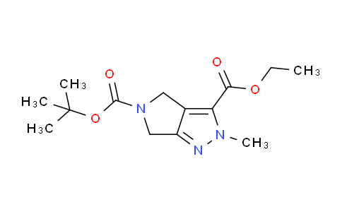 CAS No. 1422344-18-0, 5-tert-Butyl 3-ethyl 2-methyl-4,6-dihydropyrrolo[3,4-c]pyrazole-3,5(2H)-dicarboxylate