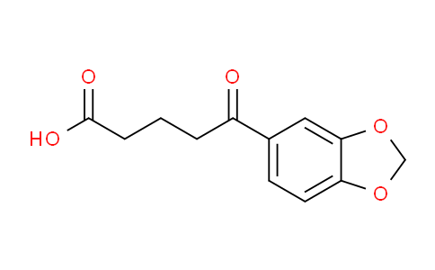 CAS No. 87961-41-9, 5-[3,4-(Methylenedioxy)phenyl]-5-oxovaleric acid