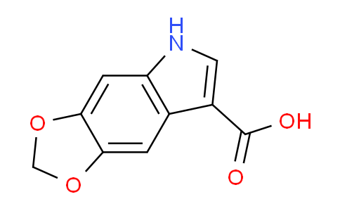 CAS No. 106517-64-0, 5H-[1,3]Dioxolo[4,5-f]indole-7-carboxylic acid
