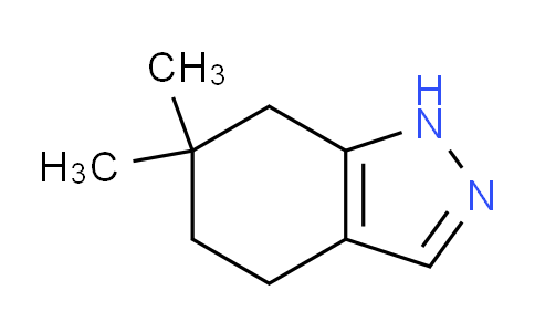 CAS No. 1309788-49-5, 6,6-Dimethyl-4,5,6,7-tetrahydro-1H-indazole