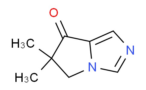 CAS No. 1346155-48-3, 6,6-Dimethyl-5H-pyrrolo[1,2-c]imidazol-7(6H)-one