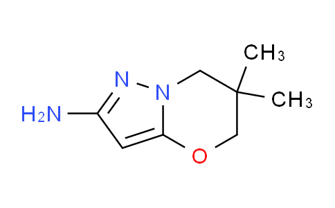CAS No. 1707580-84-4, 6,6-Dimethyl-6,7-dihydro-5H-pyrazolo[5,1-b][1,3]oxazin-2-amine