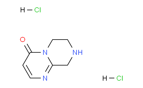 CAS No. 1956327-11-9, 6,7,8,9-Tetrahydro-4H-pyrazino[1,2-a]pyrimidin-4-one dihydrochloride