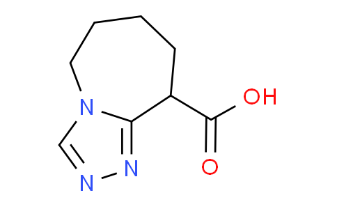 CAS No. 1707583-99-0, 6,7,8,9-Tetrahydro-5H-[1,2,4]triazolo[4,3-a]azepine-9-carboxylic acid