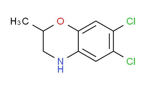 CAS No. 1268106-93-9, 6,7-Dichloro-2-methyl-3,4-dihydro-2H-benzo[b][1,4]oxazine