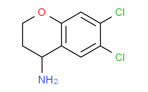 CAS No. 886762-90-9, 6,7-Dichlorochroman-4-amine