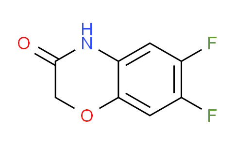 CAS No. 865106-46-3, 6,7-Difluoro-2H-benzo[b][1,4]oxazin-3(4H)-one