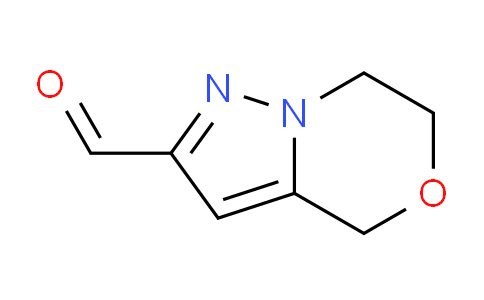 CAS No. 623565-59-3, 6,7-Dihydro-4H-pyrazolo[5,1-c][1,4]oxazine-2-carbaldehyde