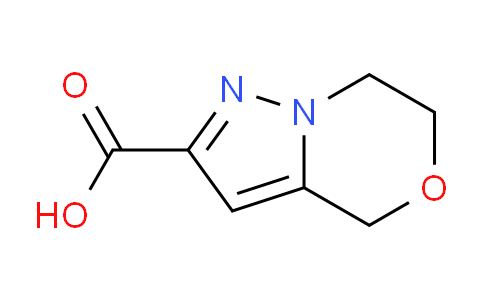 CAS No. 1219694-53-7, 6,7-Dihydro-4H-pyrazolo[5,1-c][1,4]oxazine-2-carboxylic acid
