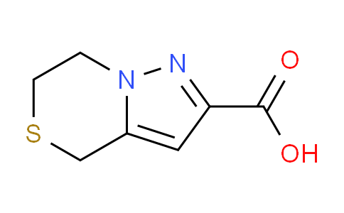 CAS No. 1253790-97-4, 6,7-Dihydro-4H-pyrazolo[5,1-c][1,4]thiazine-2-carboxylic acid