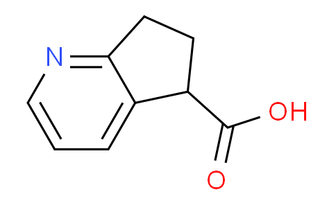 CAS No. 1211516-10-7, 6,7-Dihydro-5H-cyclopenta[b]pyridine-5-carboxylic acid