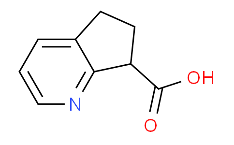 CAS No. 1190392-48-3, 6,7-Dihydro-5H-cyclopenta[b]pyridine-7-carboxylic acid