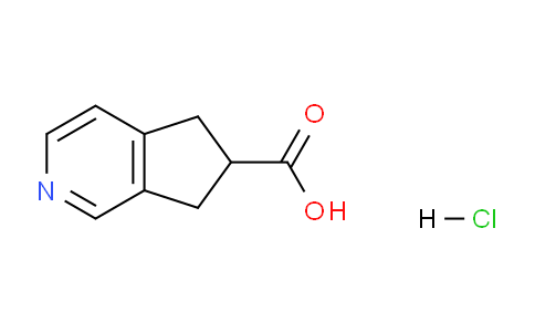CAS No. 1803584-62-4, 6,7-Dihydro-5H-cyclopenta[c]pyridine-6-carboxylic acid hydrochloride