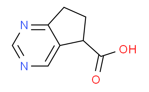 CAS No. 1782200-35-4, 6,7-Dihydro-5H-cyclopenta[d]pyrimidine-5-carboxylic acid