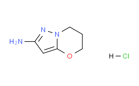 CAS No. 1779133-54-8, 6,7-Dihydro-5H-pyrazolo[5,1-b][1,3]oxazin-2-amine hydrochloride