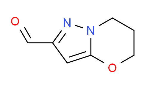 CAS No. 623565-63-9, 6,7-Dihydro-5H-pyrazolo[5,1-b][1,3]oxazine-2-carbaldehyde