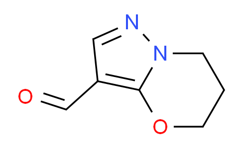CAS No. 1706433-45-5, 6,7-Dihydro-5H-pyrazolo[5,1-b][1,3]oxazine-3-carbaldehyde