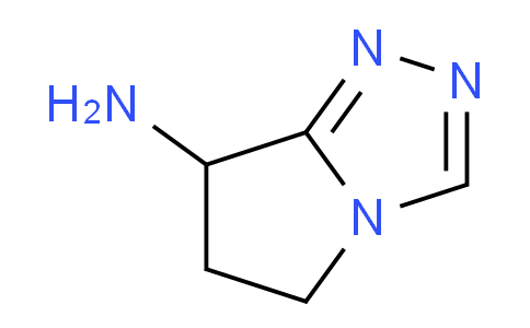 CAS No. 1707605-22-8, 6,7-Dihydro-5H-pyrrolo[2,1-c][1,2,4]triazol-7-amine